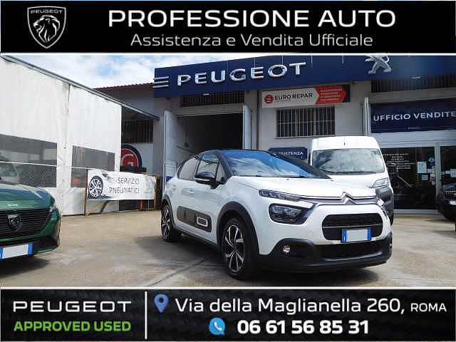 Citroen C3 3ª serie SHINE PureTech 83 S&S RETROCAM+KEYLESS+NAVY