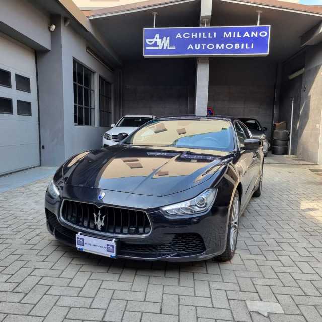 Maserati Ghibli. IVA 22% Leasing V6 total black solo 40.000km da Achilli Milano