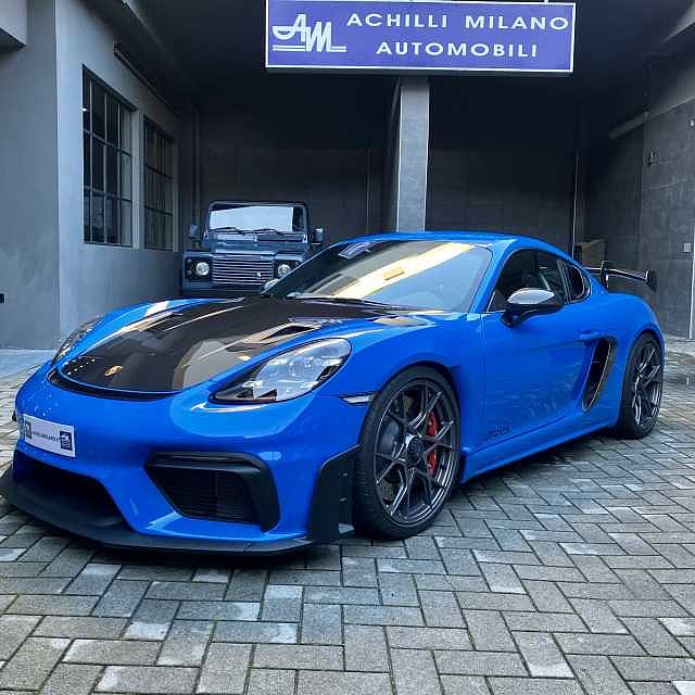 Porsche 718 WEISSACH Cayman 4.0 GT4 RS PDK LIFT-UFFICIALE