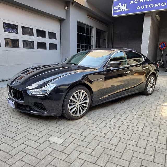 Maserati Ghibli. IVA 22% Leasing V6 total black solo 40.000km