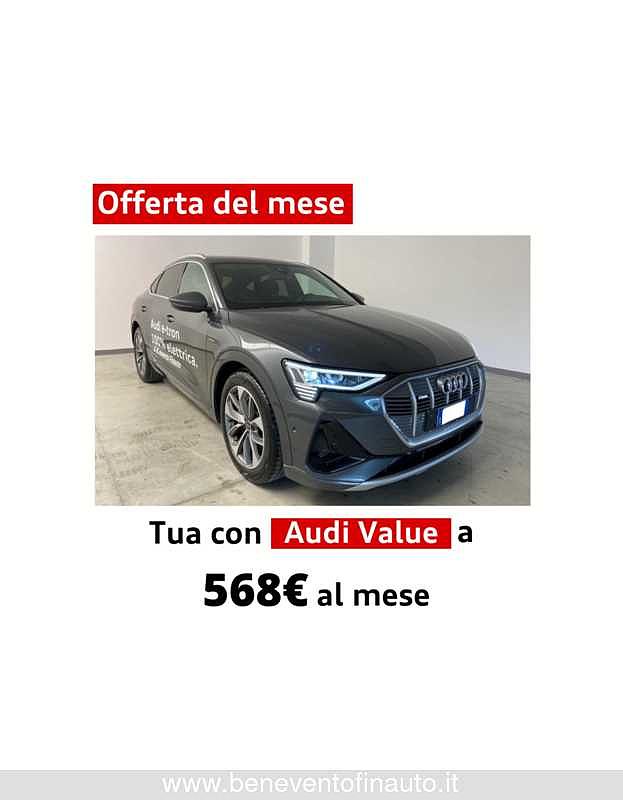 Audi e-tron SPB 50 quattro S line edition da G. Benevento Finauto