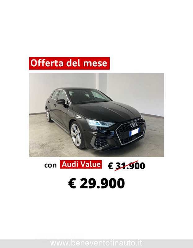 Audi A3 SPB 30 TDI S tronic S line edition da G. Benevento Finauto