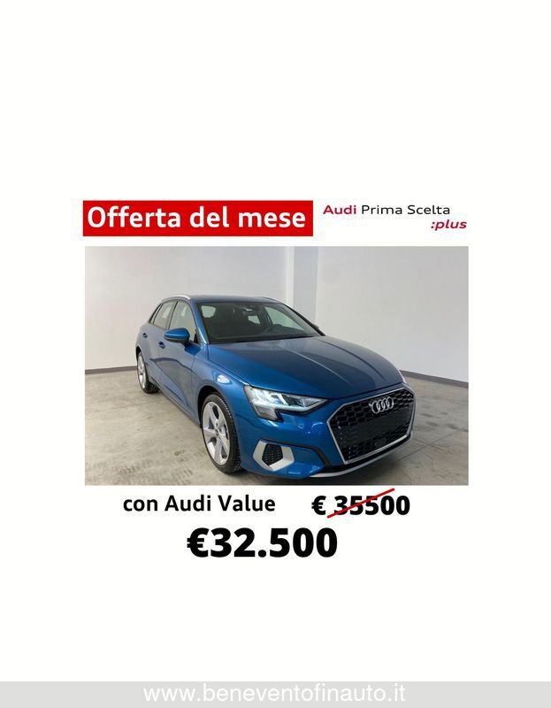 Audi A3 SPB 30 TDI S tronic Business Advanced da G. Benevento Finauto