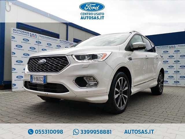 Ford Kuga 2ª serie 2.0 TDCI 180 CV S&S 4WD Powershift Vignale da Autosas .