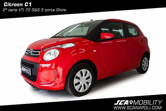 Citroen C1 2ª serie VTi 72 S&S 5 porte Shine