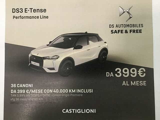 DS 3 Crossback E-Tense Performance Line+ - KM Zero