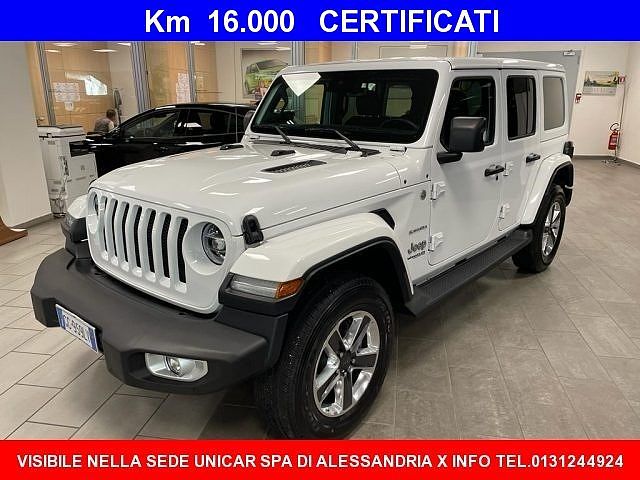 Jeep Wrangler Unlimited 2.2 Mjt II Sahara , Km 16.000 da Unicar