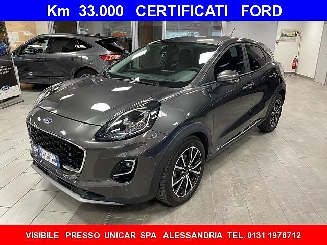 Ford Puma 1.0 Hybrid/Benzina 125cv. Titanium,Km 33.000 da Unicar