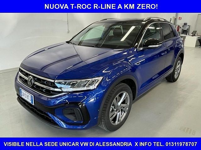 Volkswagen T-Roc 1.000 Benzina 110cv 'R-Line' KMZERO, PRONTA!
